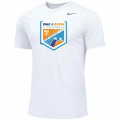 Nike Men's USA Wrestling King & Queen Of The Mountain Tee - White