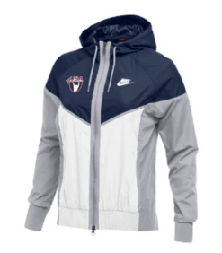 Nike Women's USA Weightlifting Windrunner Jacket - Navy/White/Grey