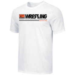 Nike Men's Wrestling Detroit Athlete Tee - Black/Orange