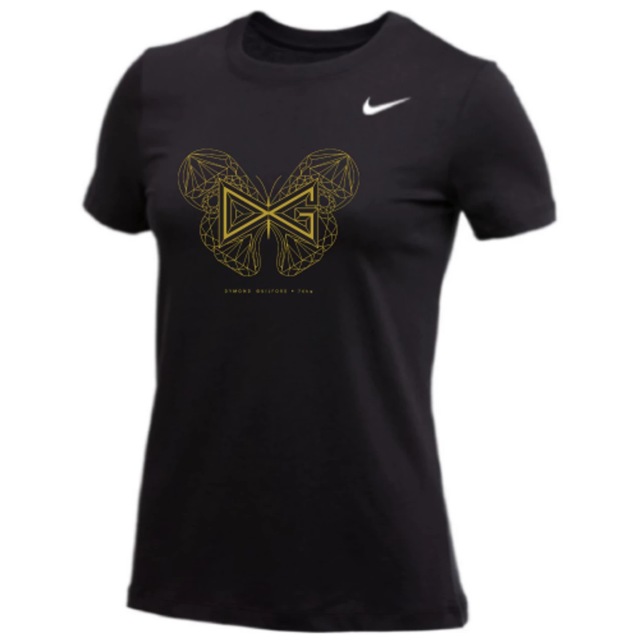 Nike Women's Dymond Guilford Butterfly Tee - Black