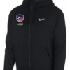 Nike Men's USA Fencing Club Fleece Full Zip Hoodie - Black