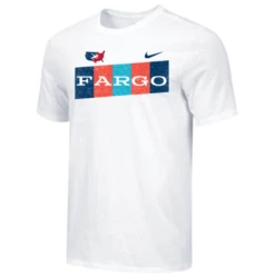 Nike Men's USA Wrestling Fargo 2023 Horizontal Block Dri-Fit Cotton Tee - White/Multi