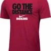 Nike Men's Boxing Go The Distance Cotton Tee - Red