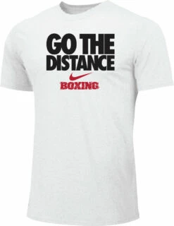 Nike Men's Boxing Go The Distance Cotton Tee - White