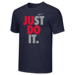 Nike Men's Judo Dri-Fit Cotton Tee -Navy