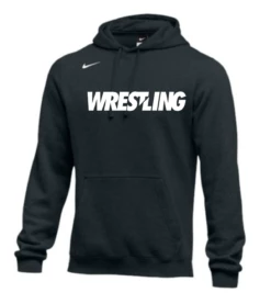 Nike Men's Wrestling Club Fleece Hoodie - Black