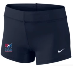 Nike Women's USA Wrestling Performance Game Short - Navy