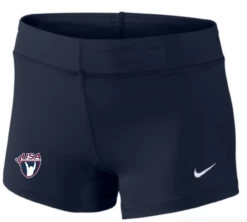 Nike Women's USA Weightlifting Performance Game Short - Navy