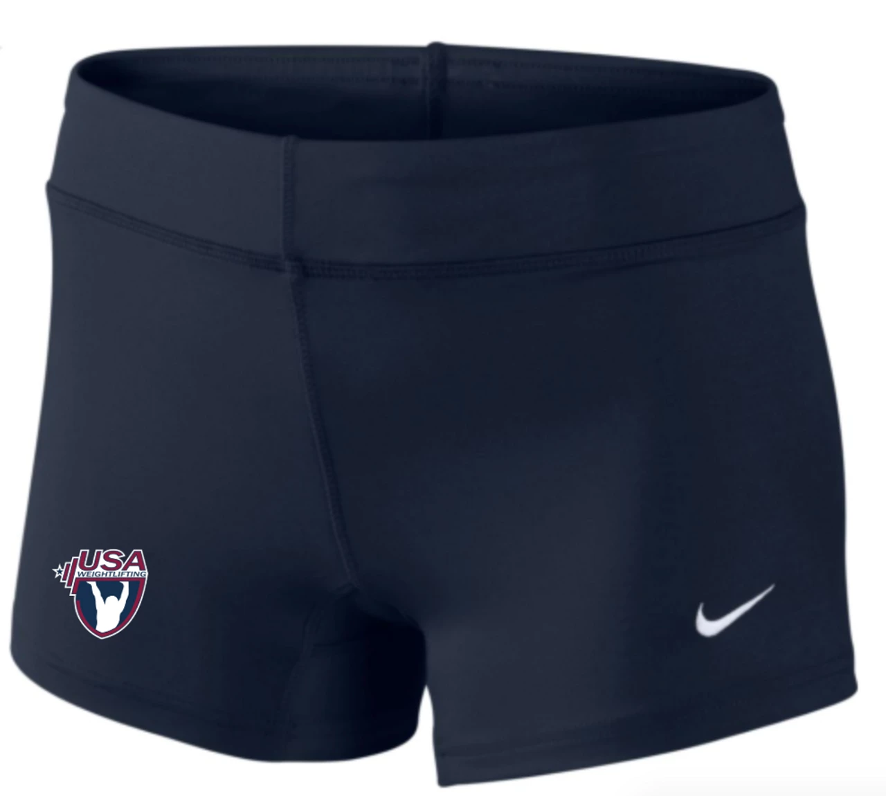 Nike Women's USA Weightlifting Performance Game Short - Navy