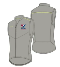 Nike Men's USA Wrestling Performance Vest - Pewter