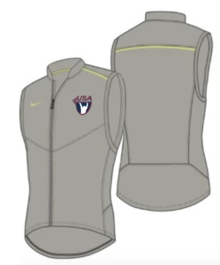 Nike Women's USA Weightlifting Performance Vest - Pewter