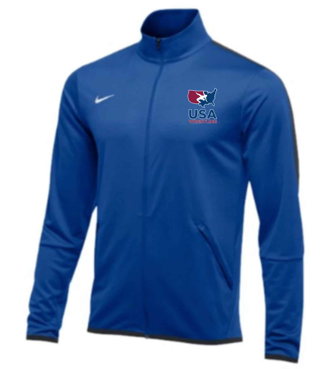 Nike Men's USA Wrestling Epic Jacket - Royal/Anthracite
