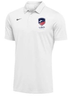 Nike Men's USA Fencing Polo - White
