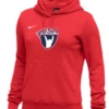 Nike Women's USA Weightlifting Club Fleece Pullover Hoodie - Scarlet