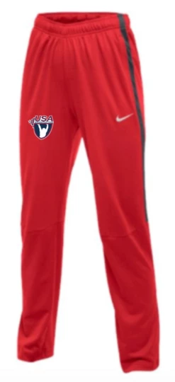 Nike Women's USA Weightlifting Epic Pant - Scarlet/Anthracite