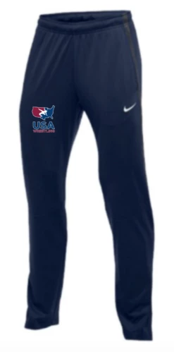 Nike Men's USA Wrestling Epic Pant - Navy/Anthracite