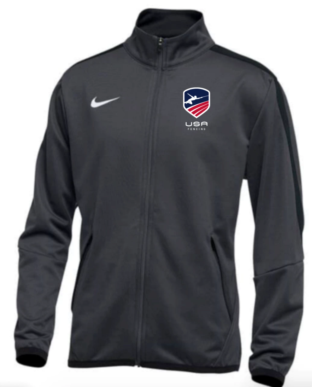 Nike Youth USA Fencing Epic Jacket - Anthracite