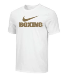 Nike Men's Boxing Shattered Logo Tee - Gold