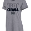 Nike Women's Weightlifting Clean And Jerk Tee - Grey