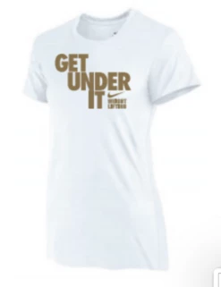 Nike Women's Weightlifting Get Under It Tee - White
