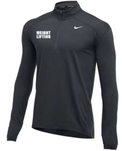 Nike Men's Weightlifting 1/2 Zip Top - Charcoal
