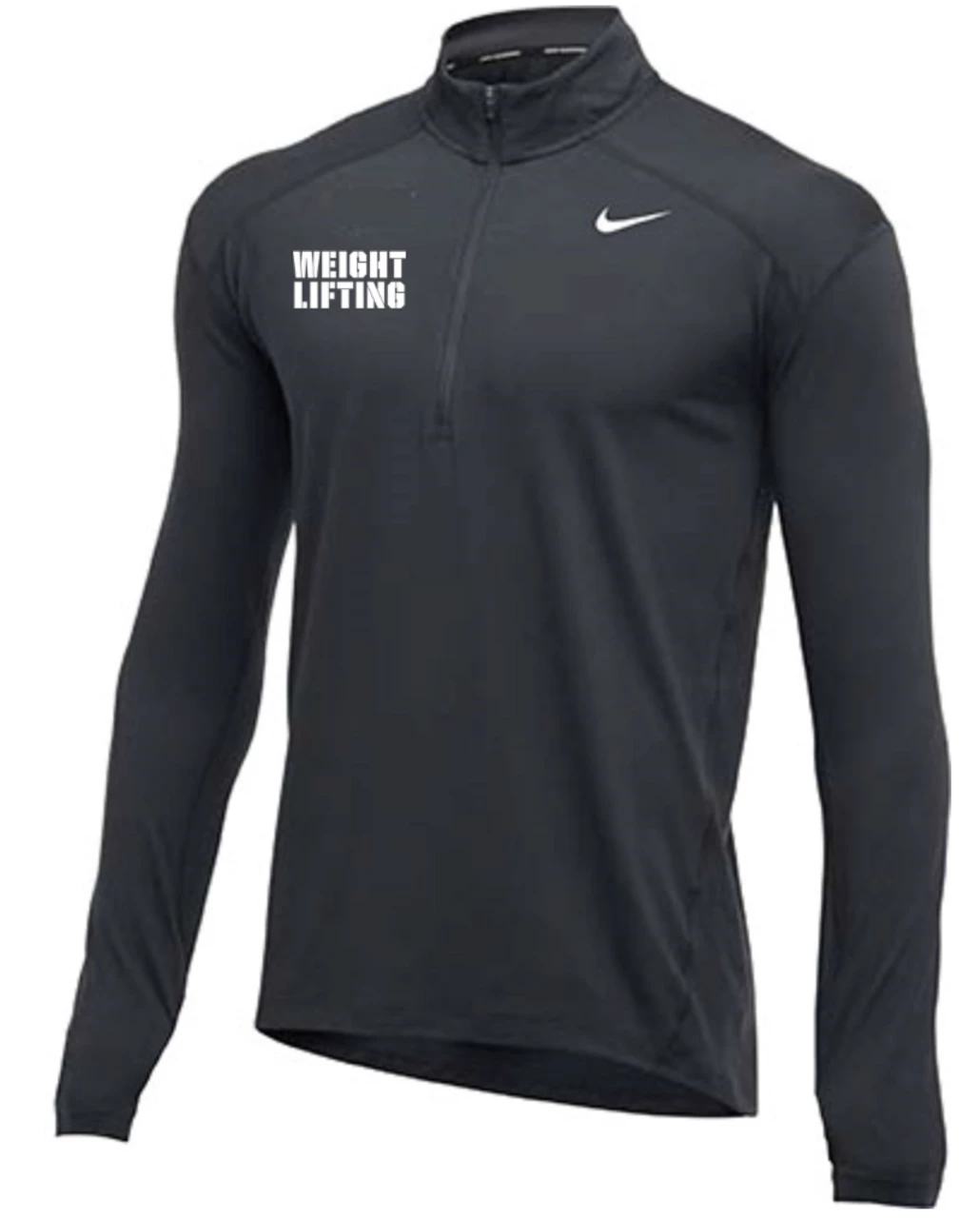 Nike Men's Weightlifting 1/2 Zip Top - Charcoal