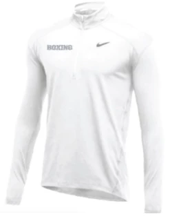Nike Men's Boxing 1/2 Zip Top - White