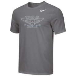 Nike Men's USA Fencing Legends Of The Piste Tee - Grey/Silver