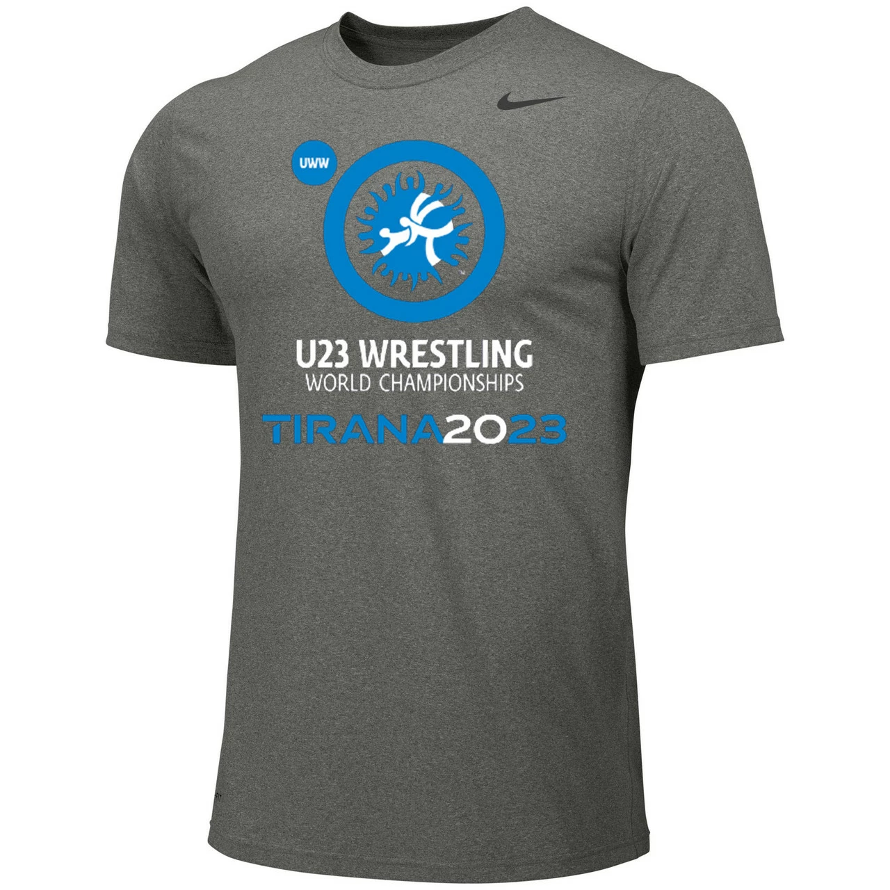 Nike Men's World Championships Tirana 2023 Tee - Grey