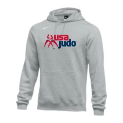 Nike Men's USA Judo Club Fleece Hoodie - Grey
