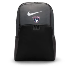 Nike USA Weightlifting Brasilia Training Backpack - Grey/Black