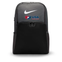 Nike USA Wrestling Brasilia Training Backpack - Grey/Black