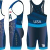 Nike Women's USA Wrestling Star Tour Wrestling Singlet - Blue
