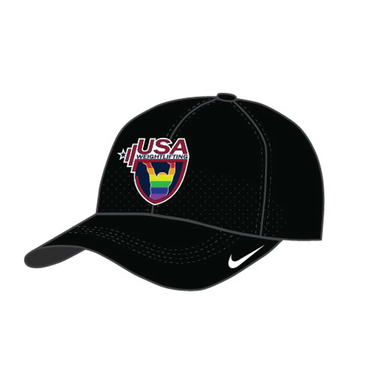 Nike USA Weightlifting Pride L91 Adjustable Cap - Black