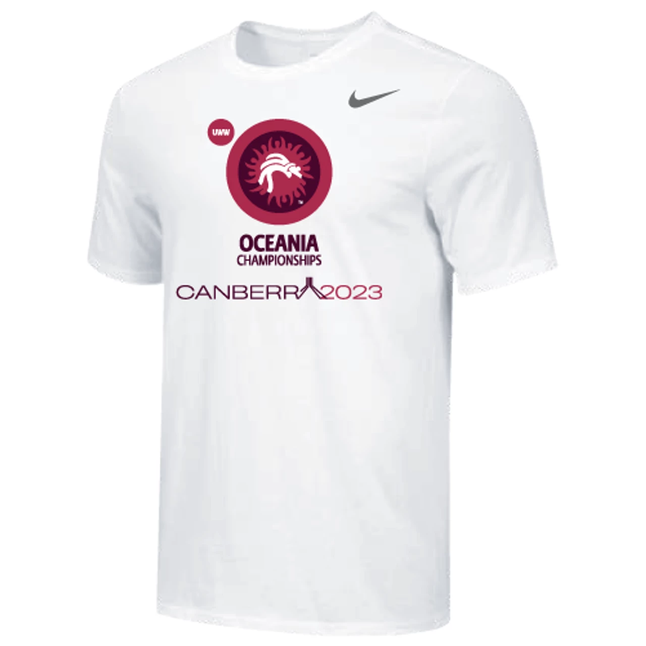 Nike Men's Oceania Championships Canberr 2023 Tee - White