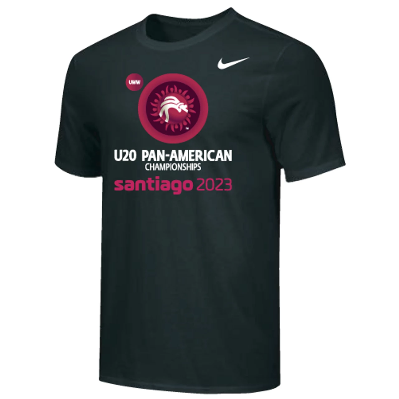 Nike Men's UWW U20 PanAm Championships 2023 Tee - Black