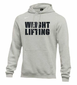 Nike Women's Weightlifting Club Fleece Hoodie - Grey/Black
