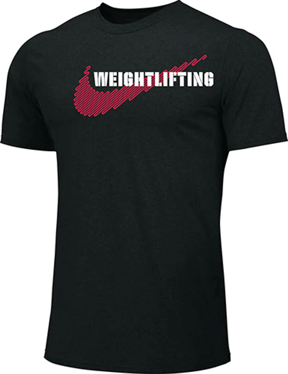 Nike Men's Weightlifting Rawdacious Tee - Black/White