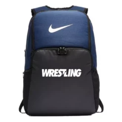 Nike Wrestling Brasilia Backpack - Midnight Navy/Black/White
