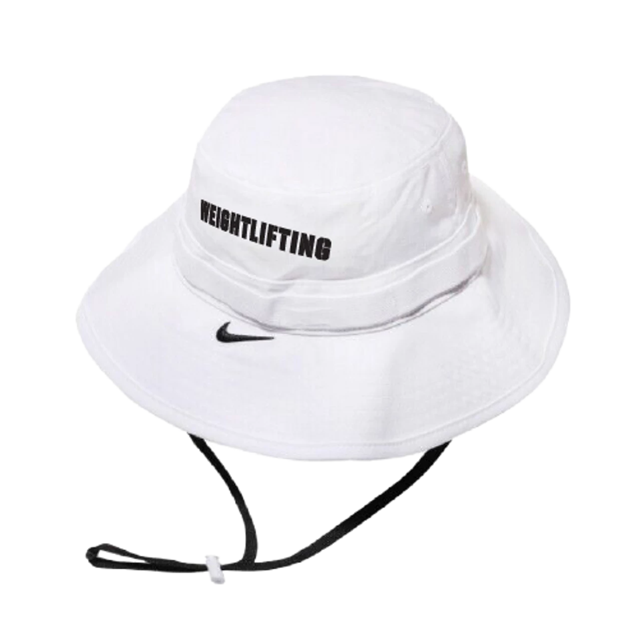 Nike Weightlifting Dri-Fit Bucket Hat - White/Black