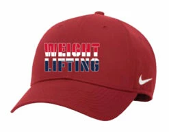Nike Weightlifting Campus Cap - Red/White/Blue