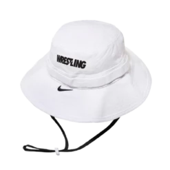 Nike Wrestling Dri-Fit Bucket Hat - White/Black