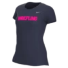 Nike Women's Wrestling Legend Tee - Navy