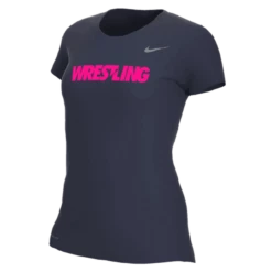 Nike Women's Wrestling Legend Tee - Navy