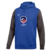 Nike Men's USA Fencing Club Fleece Color Block Hoodie - Royal/Grey