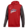 Nike Men's USA Racquetball Club Fleece Color Block Hoodie - Red/Grey