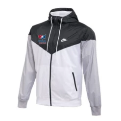 Nike Men's USA Wrestling Windrunner Jacket - Black/White/Wolf Grey/White